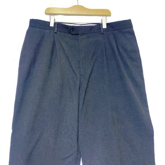 Geoffrey Beene Dress Pants Slacks Men's Size 38 x 30 Black - Picture 4 of 7